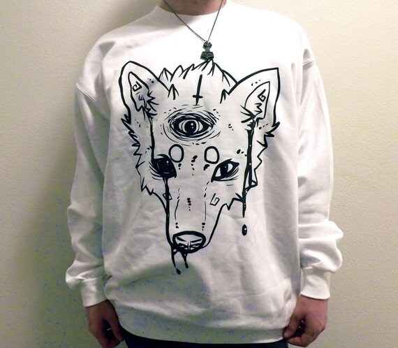 white fox society crewneck