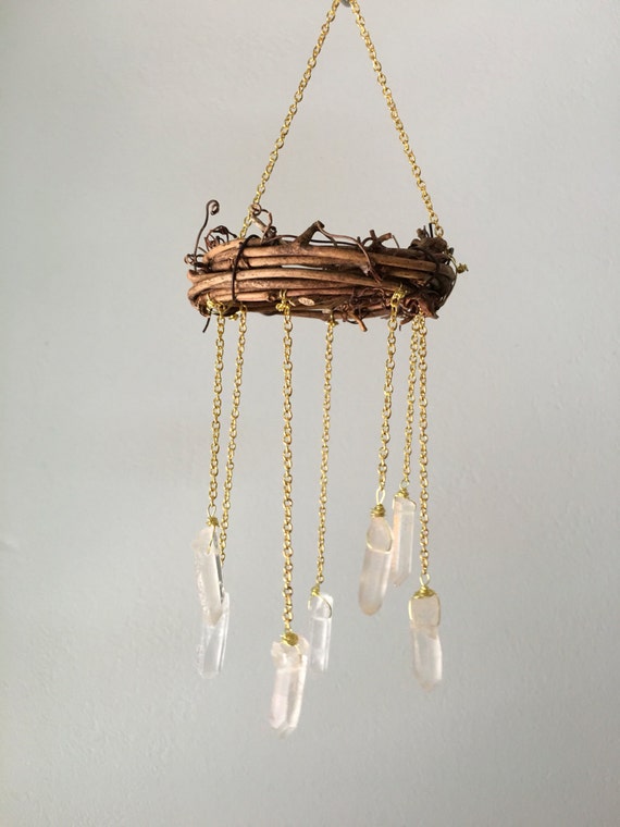 Tiny Chandelier Thejots Net Boho Suncatcher Rear View Mirror Charm Tiny Chandelier Lighting Ideas