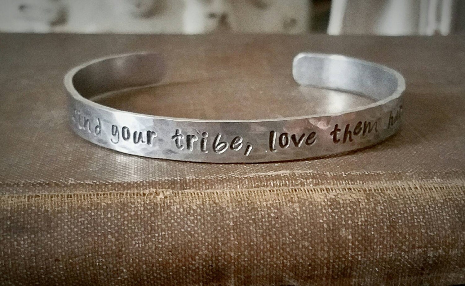 Bangle bracelets with sayings on them