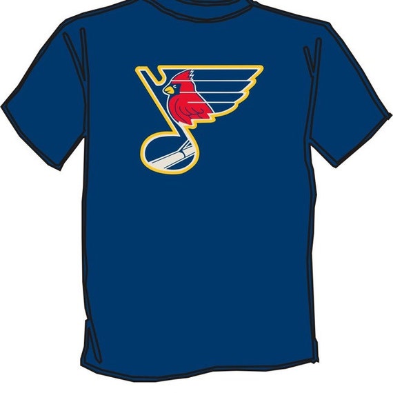 blues cardinals mashup shirt