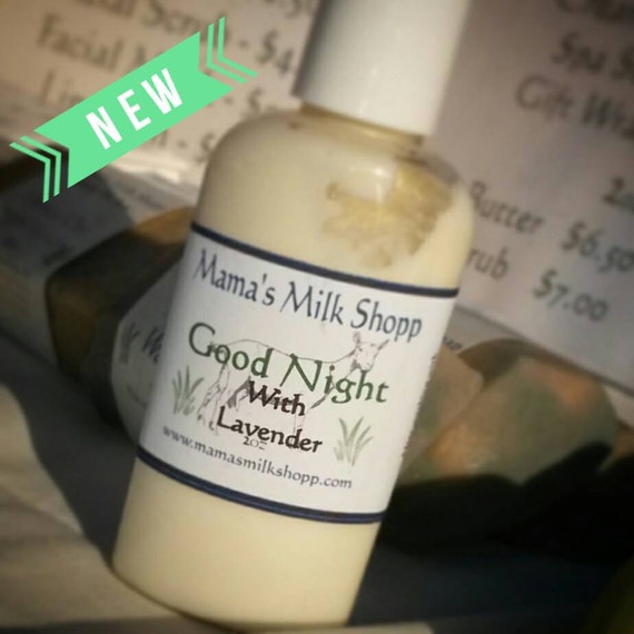 Goat Milk Good Night Facial Cream with Lavender Essential