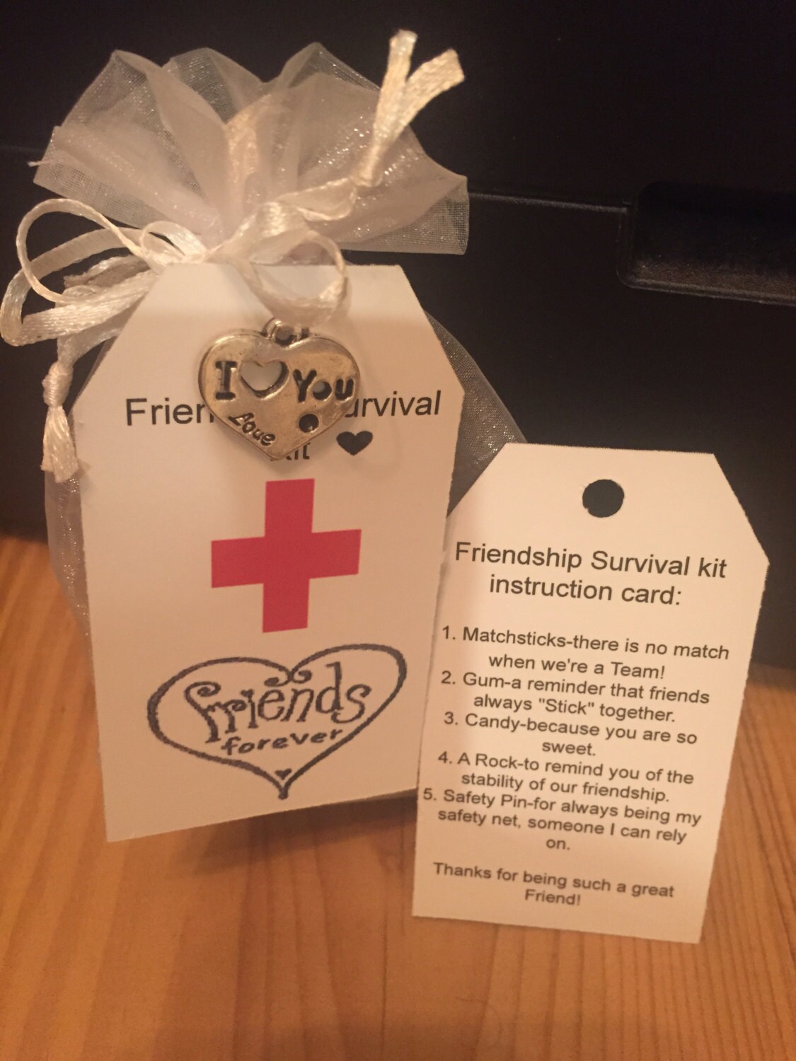 Friendship Survival Kit by Favors4Love on Etsy