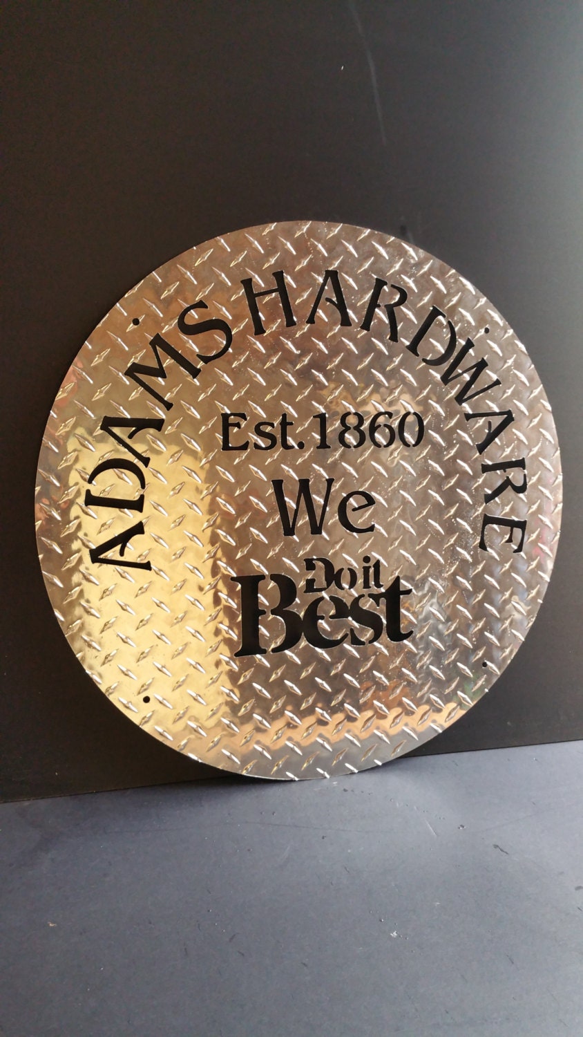 Metal Sign by TimberArtSigns on Etsy