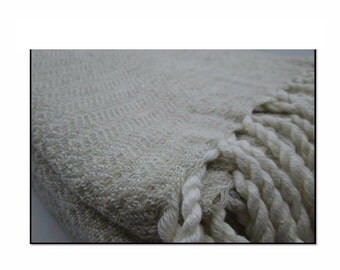 Linen Peshtemal - Traditional Handloomed Peshtemal -Traditional Hammam Peshtemal - Turkish Towel