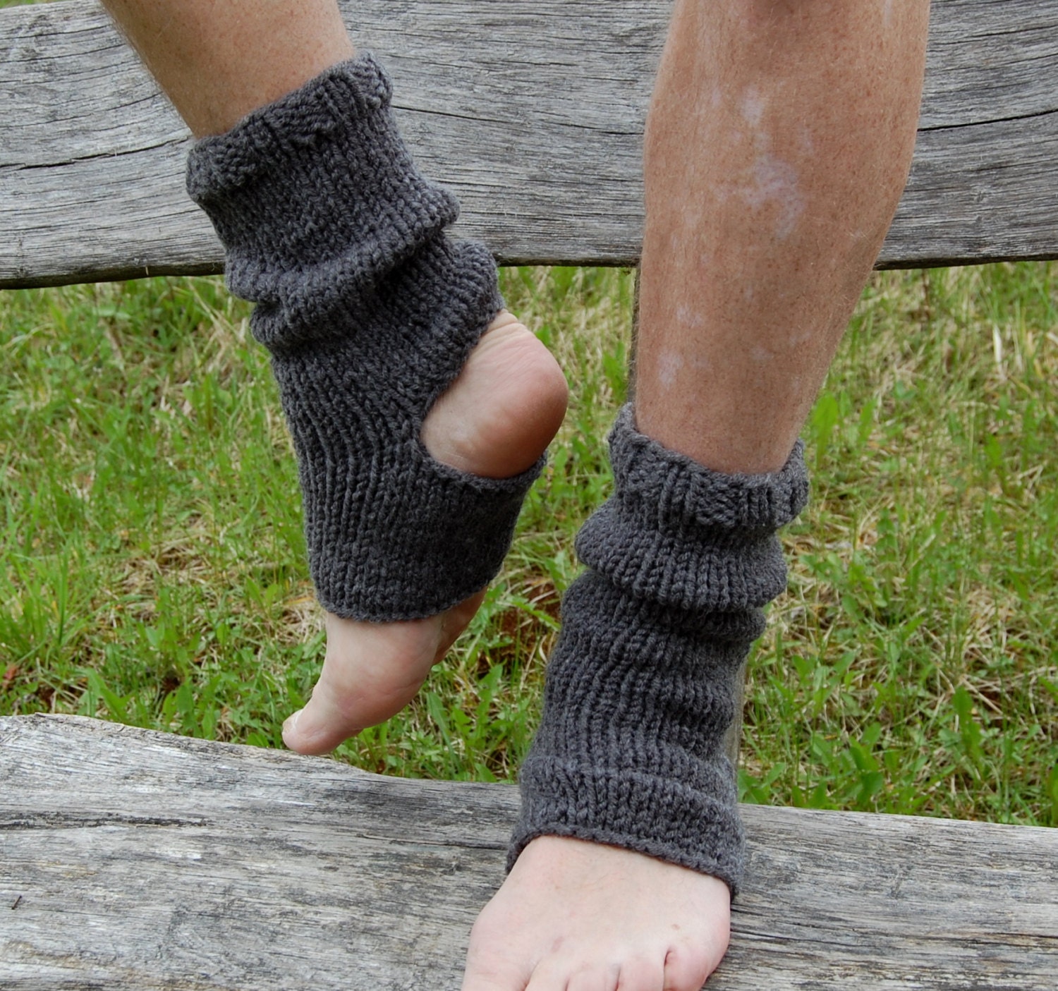 Men's Yoga Socks Hand Knit Yoga Socks Knitted by luludress
