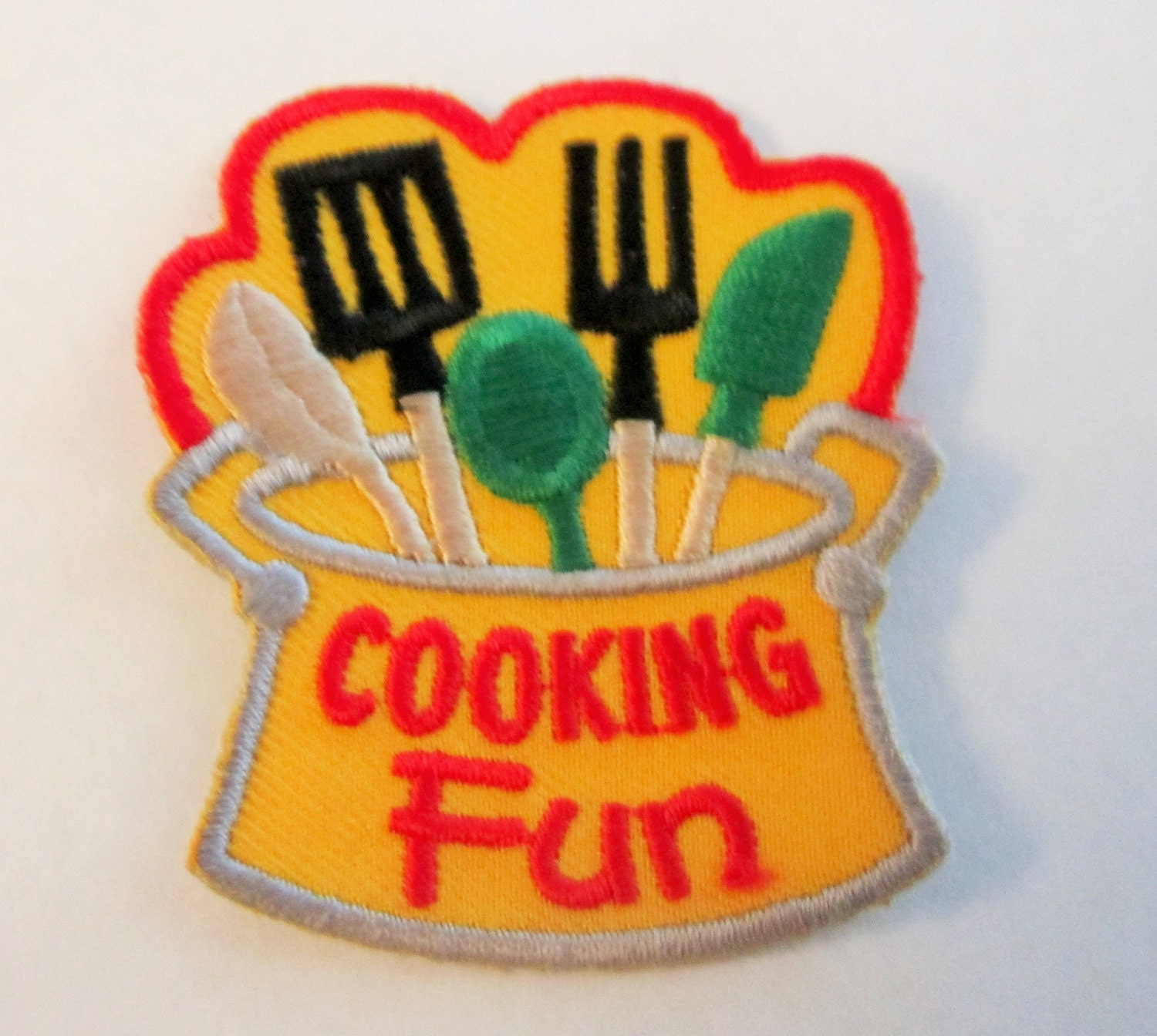 Girl Scout Fun Patch Cooking Fun By Allthingsgirlscout On Etsy 2538