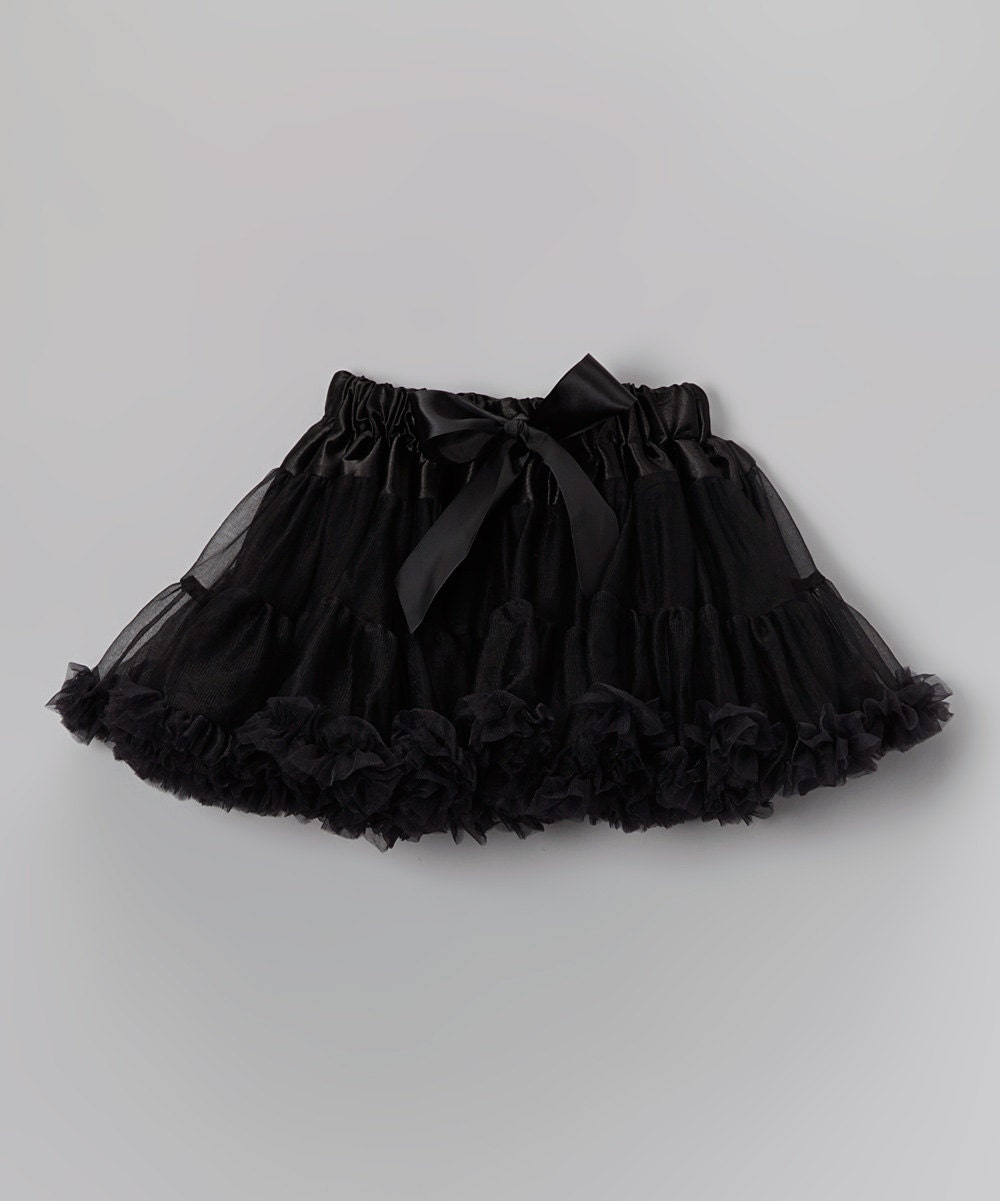 Black Petti Skirt premium skirt Toddler / by SimplyCraftsBoutique