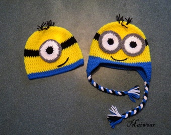 Crochet Minion Hat