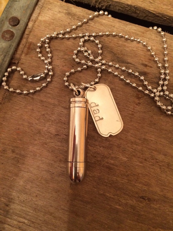 Mens urn for ashes pendant necklace shared urn Unique memorial