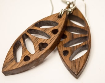 Kit 60 Pezzi Orecchini In Legno Beadthoven - Pendenti Geometrici Non Finiti Con Ganci E Anelli - Foto 7