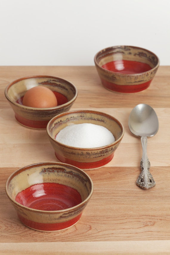 Made to order. Stoneware ramekins Stoneware cups pottery