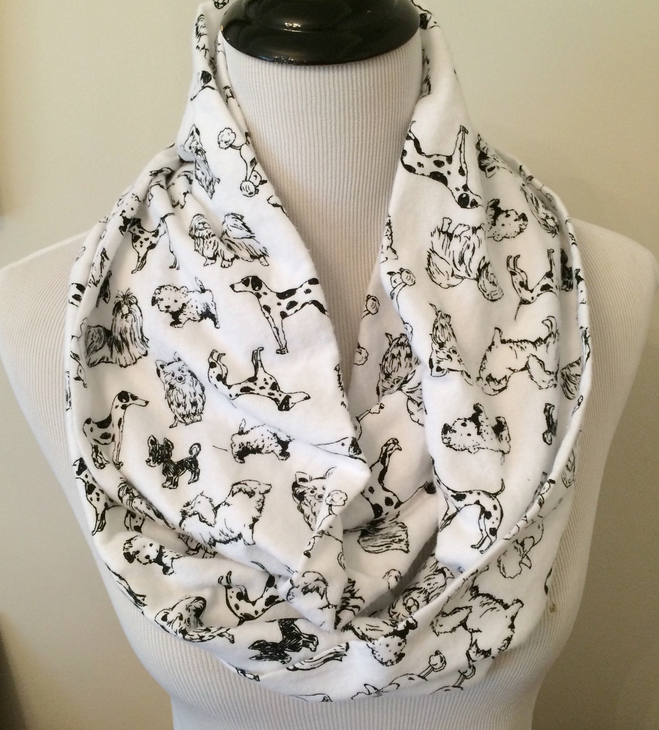 Dog Scarf Dog Infinity Scarf Dog Lover Puppy Scarf