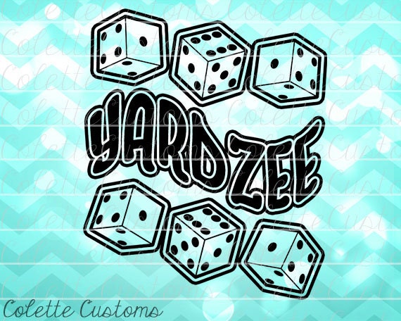 Download Yardzee SVG EPS DXF and png files for Cricut and by ...