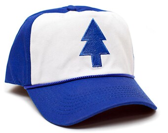 Dipper Blue Pine Hat Embroidered Curved Cloth & Braid Unisex- Adult One Size Royal/White Baseball Cap …
