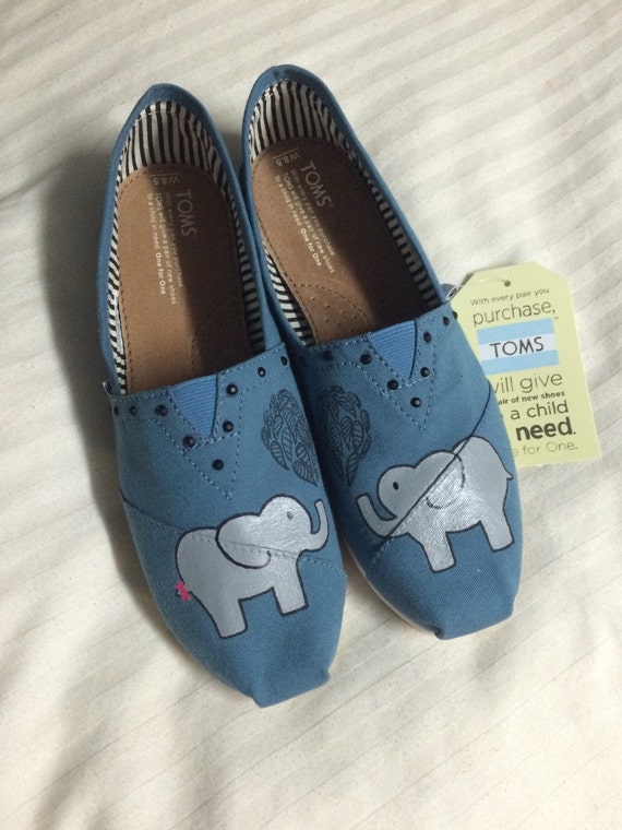 Custom Painted Elephant Toms