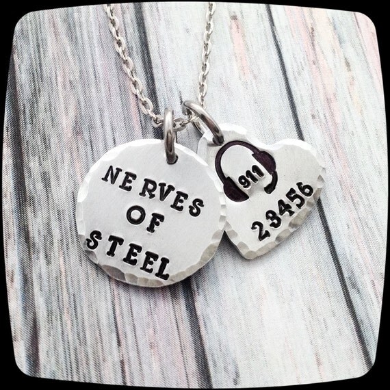 Items similar to 911 Dispatcher GIFT, Dispatcher Jewelry, 911 Keychain