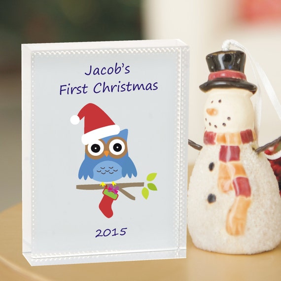 owl baby s first christmas personalised christmas gift owl baby s first christmas personalised christmas gift