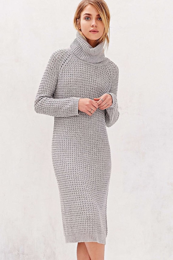 Womens knit sweater dress