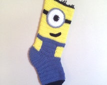 Minion christmas stocking uk