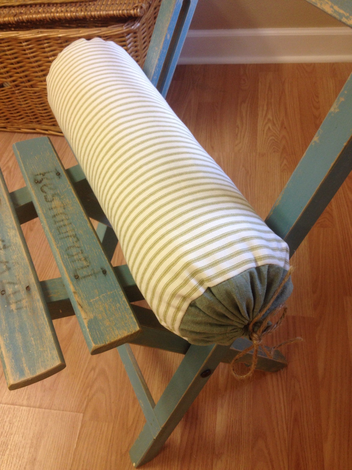 Custom Bolster Pillow Cover with Drawstrings choose your own