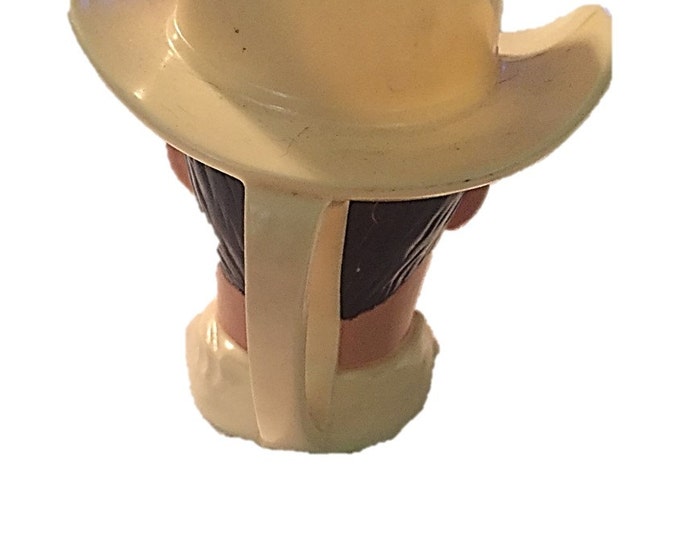 Vintage Roy Rogers Cup - 1950s Cowboy Cup - Roy Rogers Figural Souvenir Cup