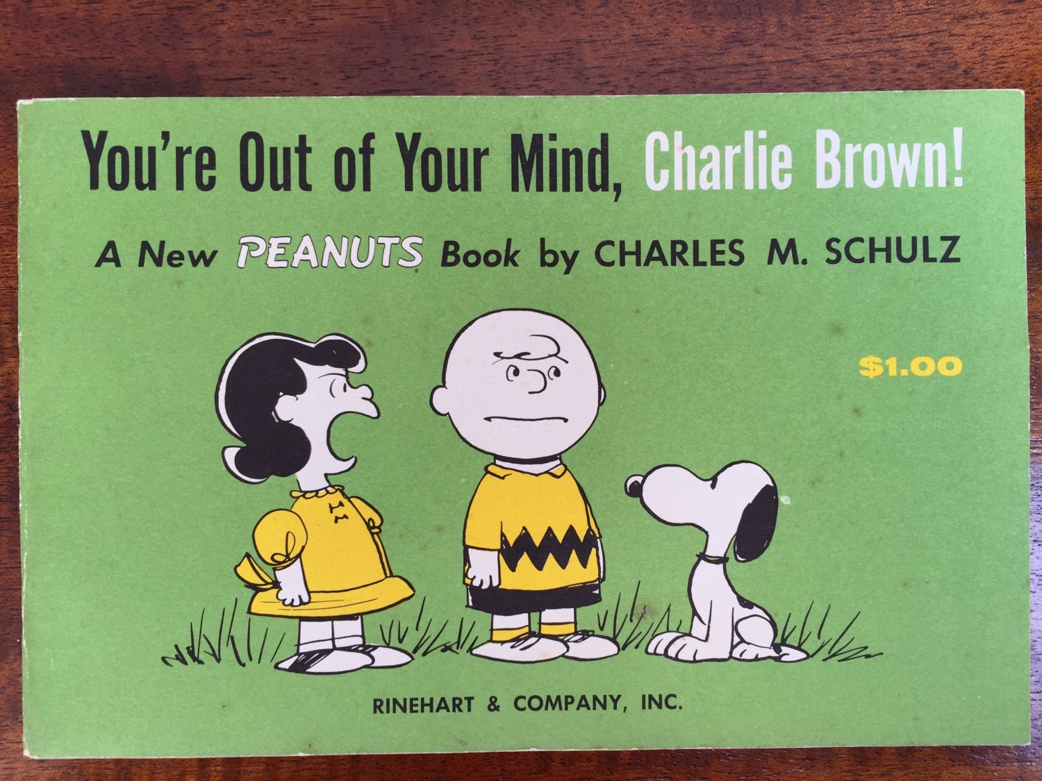 You Re Out Of Your Mind Charlie Brown Peanuts Books