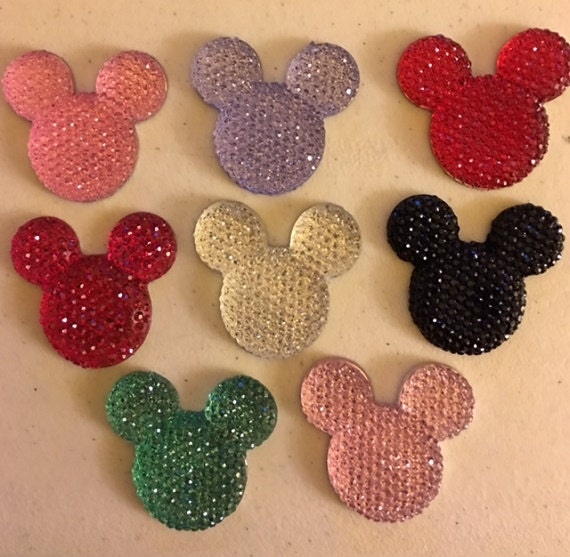 8 LARGE Mickey inspired Mouse Assorted Colors no black