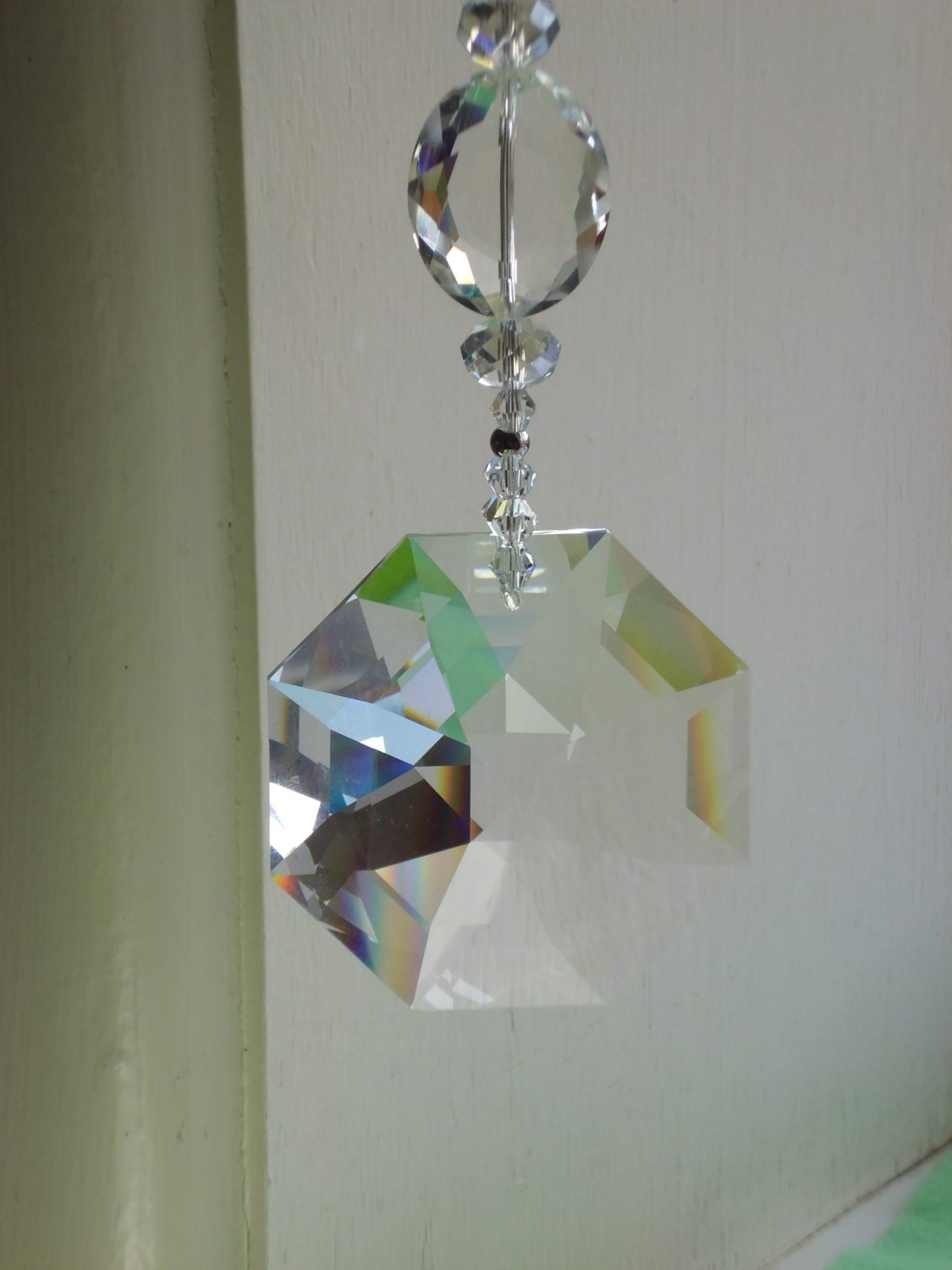 Swarovski prism suncatcher prism crystal prism large