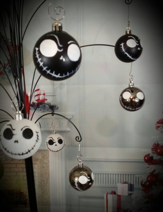 Nightmare before Christmas tree ornaments hand by 