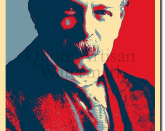 David Lloyd George Original Art Print - Photo Poster Gift