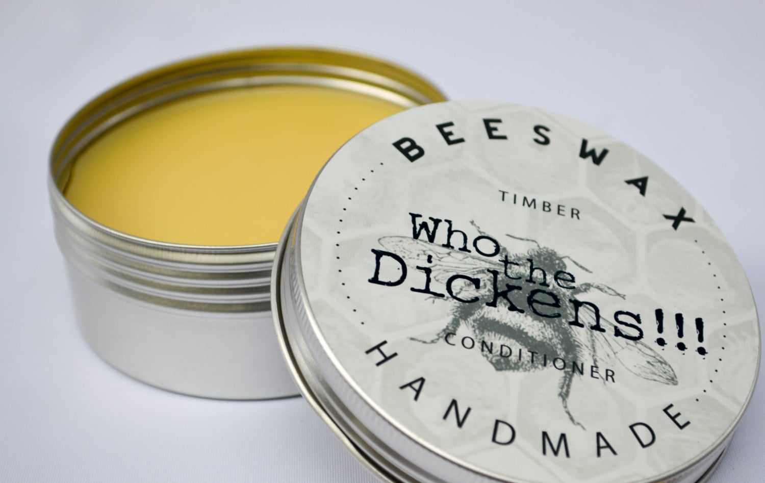 Butchers block wax. Kitchen timber wax made from by WhoTheDickens