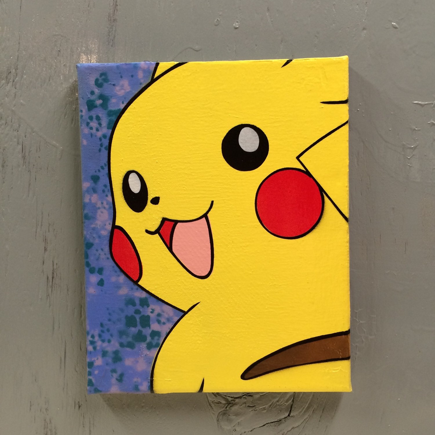 Pikachu Pokemon Painting by on Etsy