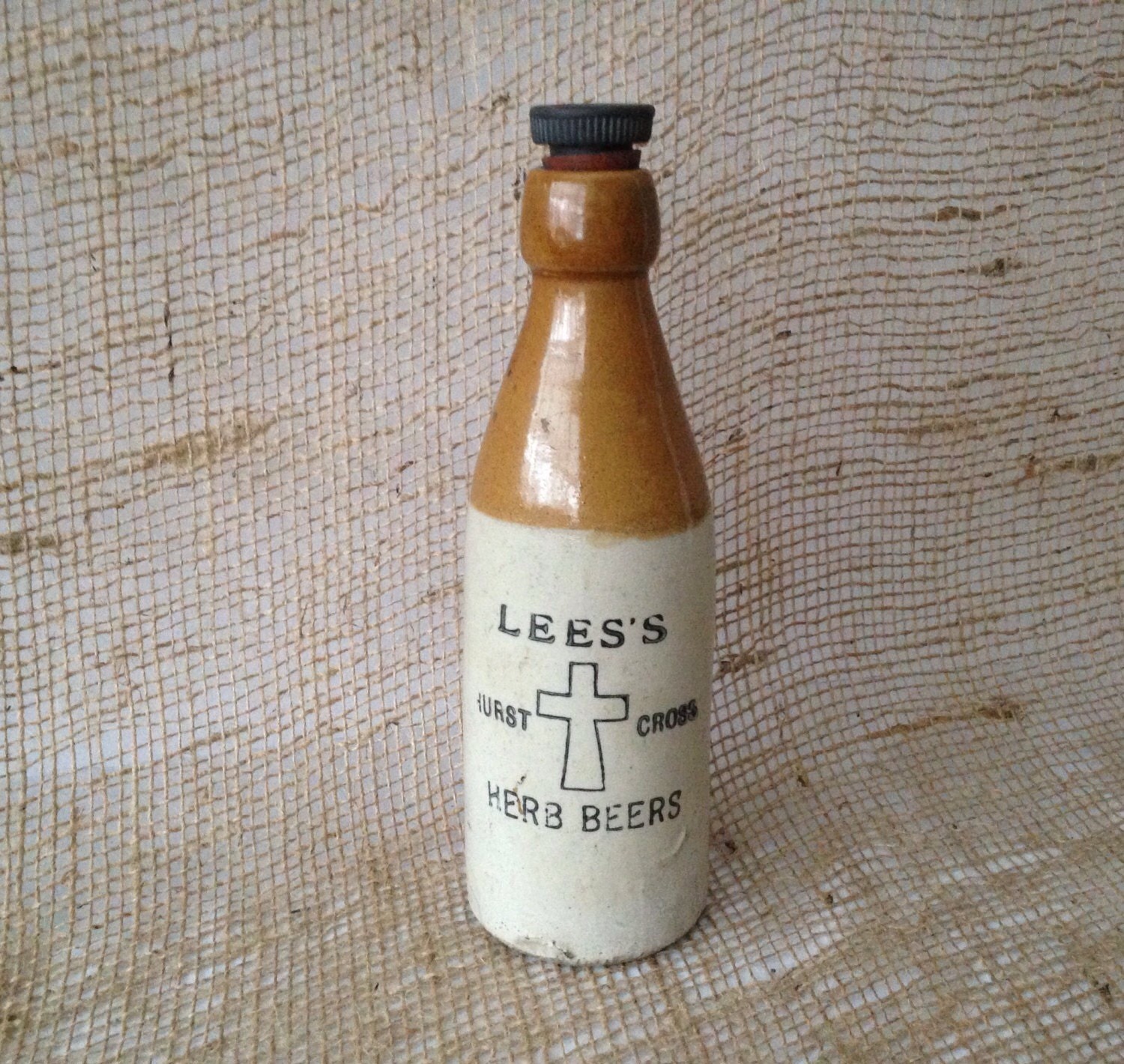 Antique Lees's Hurst Cross Herb Beers Bottle by SuzyQsRedos