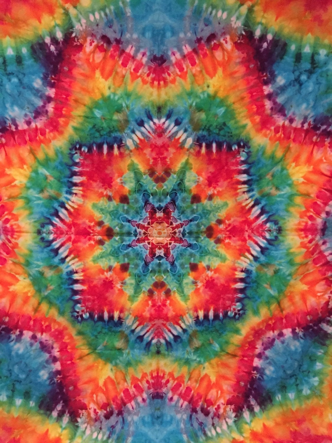 Queen epic supernova tie dye tapestry/ sheet by