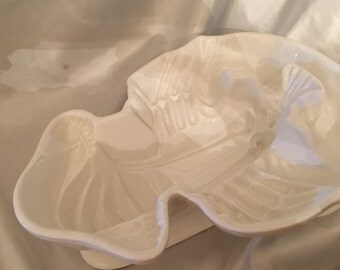 ICTC Lobster Mold; London England, ironstone mold, lobster, seafood casserole, pate, seafood salad