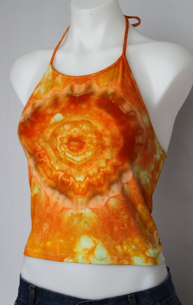 string tie crop top