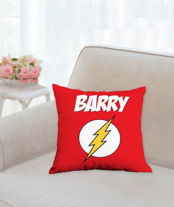 The Flash Custom Pillow 14 x 14 NOT a Cover