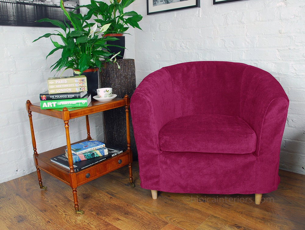 Argos Colour Match tub chair Cover in beautiful chenille