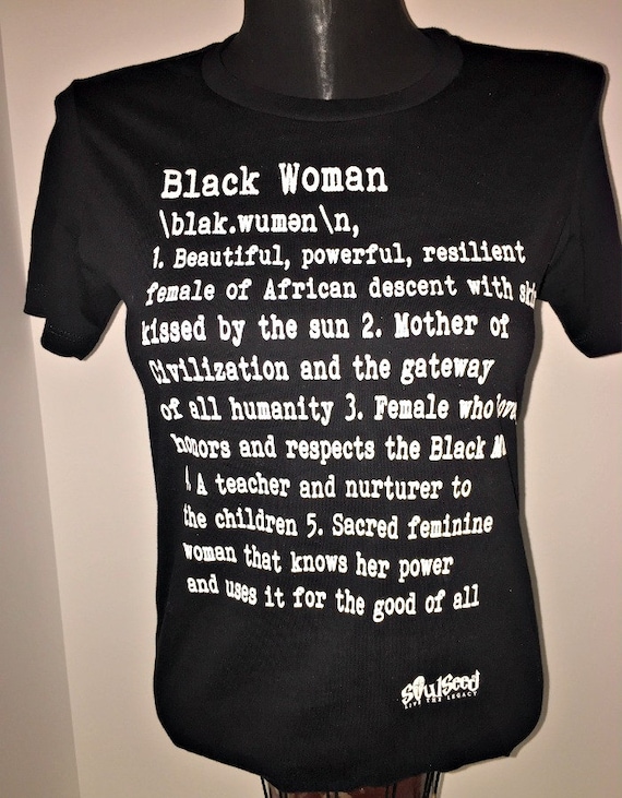 Definition of a Black Woman Remix: African American T-shirts