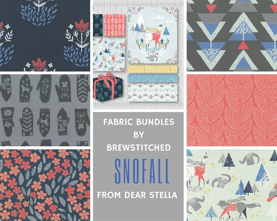 Dear Stella FabricFat Quarter BundleWinter