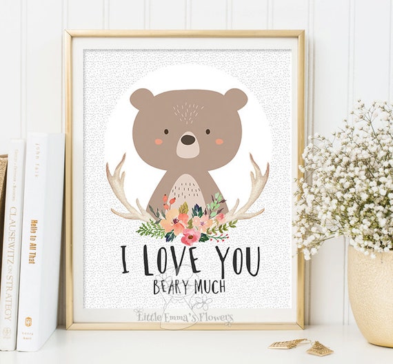 valentines-print-i-love-you-beary-much-woodland-nursery-wall