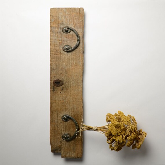 Antique Towel Rack 18th Century Drawer Pulls French