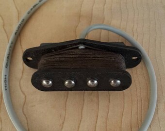 Ukulele, cigar box guitar, tenor guitar, mandolin handwound coil pickup.
