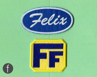 fix-It felix, Jr. Cosplay Costume Embroidered Iron On Patch Set