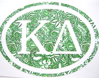 Kappa Delta Sticker Decal Sorority - Great Initiation, Bid Day or Big Little Gift!