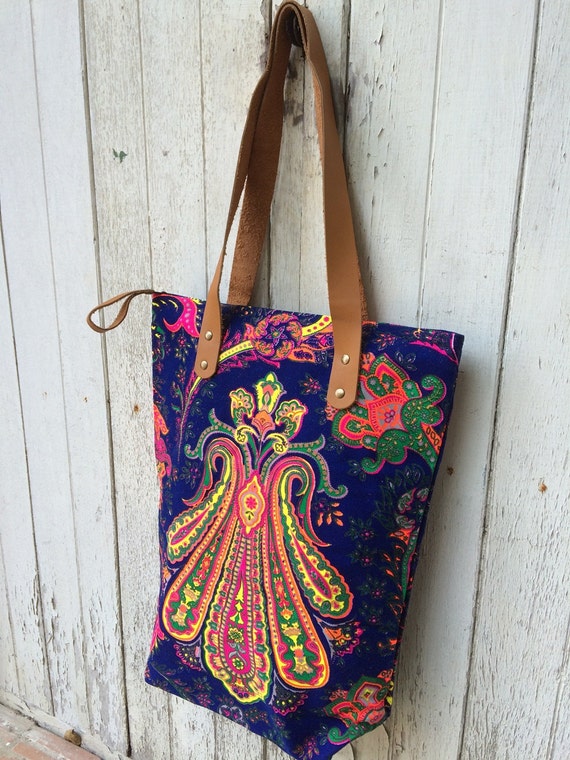 cute hippie tote bags