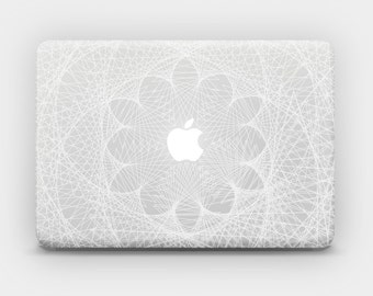 Transparent MacBook Skin MacBook Sticker MacBook Decal Laptop Skin Laptop Sticker MacBook Air MacBook Pro - Fractal Rhythm