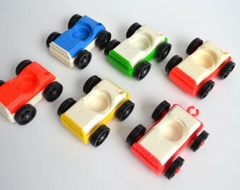 1970's Fisher Price Little People Cars