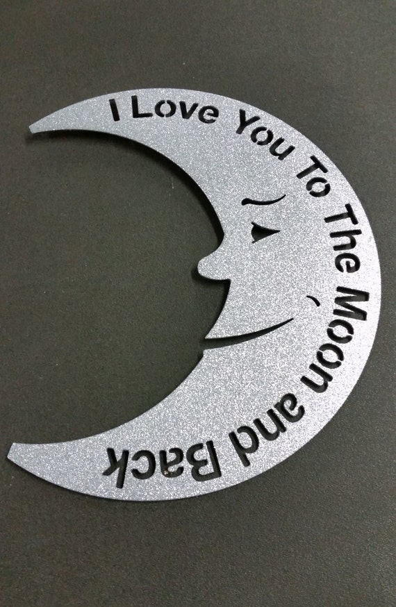 I Love You To The Moon Sign