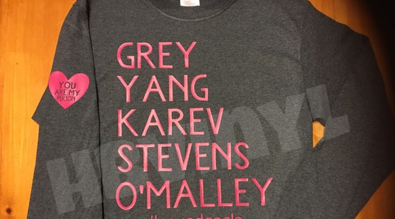 grey's anatomy squad goals shirt